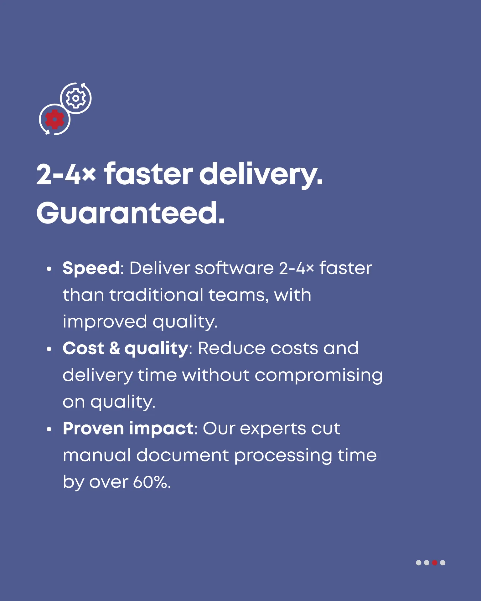 Slides on AI-powered software delivery
